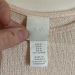 H&M 🌞 Cream Colored Knit Swim Cover Up Photo 3