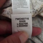 Lucky Brand Lucky Bran Blue & Yellow Ornate Floral Tie Waist Knit Top Size Large Photo 7