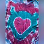 Gildan Handmade Heart Tiedye T-shirt size LG Photo 1