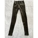 Lululemon  Thermal Tight 28" Dark Olive Wool-Blend Seamless Knit Leggings 2 Photo 2