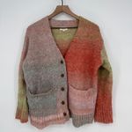 Elan Ombre Tie Dye Knit Cardigan Sweater Size S Photo 1