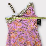 Boston Proper NWT Floral Floor Length One Shoulder Dress Size 8 #179 Photo 7