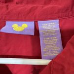 VTG Red Button Down Disney Pooh Tigger Shirt Embroidered Celebrate Stars 22W/24W Photo 1