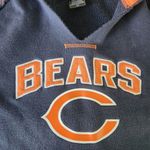 NFL Chicago Bears Womens  Hoodie Size L Navy Orange Cotton Blend Sweatshirt Y2K Photo 7