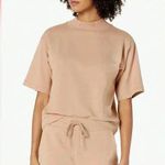 Short sleeveve mock neck shirt Tan Size XXS Photo 0