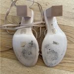 Raye  - Toe Strap Wrap Around Heel Sandals in Nude Photo 4