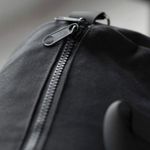 Shvitz it Out Gym Bag UNKOSHER MARKET Black Canvas Removable Strap Photo 2