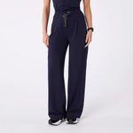 FIGS Ultra High Rise Shelby Wide Leg Scrub Pants in Navy, Size XXS Photo 1