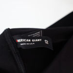 American Giant Ponte Kick Flare Pant Size 10 Made In USA Black Photo 2