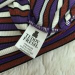 Teddy Fresh  Need a Hug Striped Mock Neck Tee Photo 5