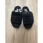 UGG  Women's Fluff Yeah Slide Slipper, Black SIZE 9 SLINGBACK SHOES Photo 2