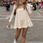 VRG Girl White Shift Dress Size 4 Photo 0