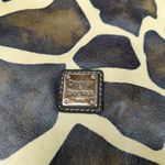 Dooney & Bourke Giraffe Cow Print Leather Hobo Shoulder Bag Women's Purse Large Photo 3