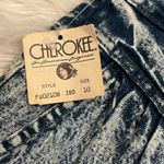Cherokee NWT vintage deadstock acid washed tapered baggy jeans 80’s 10 Photo 5