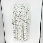 A New Day v-neck tiered midi leopard print vibrant pink teal print Easter spring Photo 9