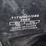 ZARA  Trafulac Studded Combat Moto Ankle Boots Black Slip On Size EU39/US 8.5 Photo 1