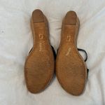 Italian Shoemakers sz 10 black with tan wedge sandals GUC No box Photo 4