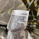 INC Small Top Geometric Surplice V-Neck Cap Sleeve Ruched Stretch Multi Photo 8