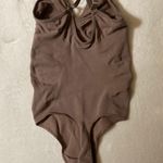 SKIMS UMBER Sculpting Thong Bodysuit S/M Photo 2