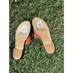 Jack Rogers  Classic Orange Gold Flat Sandal Size 10 Photo 1