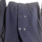 Tommy Hilfiger Blue Preppy Button Front Knit Sweater Cardigan Women SZ M Photo 5