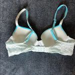 No Boundaries Aqua Lace Bra Sz. 34B Photo 1
