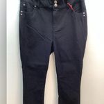 Sabrina Lauren Size 14W Black Stretch Cropped Pants. New With Tags. Photo 1