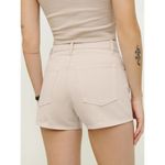 Reformation Charlie Exposed Button Fly Beige Jeans Shorts Size 31 NWT Photo 1