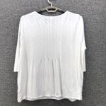 J.Jill  Womens Tunic Blouse Size XL‎ White Crochet Fully Lined Soft Coastal Boho Photo 1