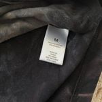 LOGO By Lori Goldstein LOGO‎ Lounge Lori Goldstein Brushed Tie-Dye V-Neck Long Sleeve Top Black Size M Photo 8