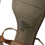 LC Lauren Conrad  Obsidian 7 chocolate Block Heel Sandal ankle strap memo…​ Photo 3