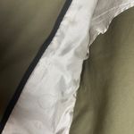 Veronica Beard Olive Green Asymmetric Zip Canvas Preppy Moto Jacket Size 6 Photo 14