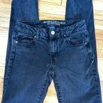 American Eagle Outfitters Black Women’s Skinny Jeans Size 8 Long EUC Photo 0