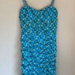 ZARA Draped Printed Corset Dress Photo 2