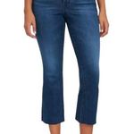 Sanctuary Social Standard By Mid Rise Kick Crop Raw Hem Denim Jeans Photo 0