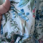 VINTAGE Early 1990's Floral Dress Open Back cottagecore prairie garden RARE Photo 4