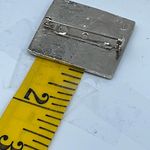 Boutique American Flag red white blue rhinestone brooch Photo 5