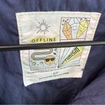 Aerie Offline by Navy Cropped Nylon Blend Utility Jacket Small Photo 1