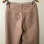 Wilfred  The Melina Pant Soft Terracota Vegan Leather High Rise Straight Size 8 Photo 5