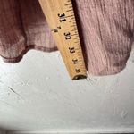 easel  Los Angeles Dusty Rose Ruffle Kimono Cardigan 100% Tencel‎ Boho Drape S Photo 8