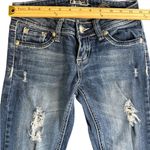 Soundgirl Vintage‎  Women's Distressed Blue Jeans Photo 4