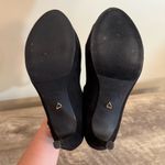 Thalia Sodi  Chelsie Platform Heels Black Faux Suede Size 8 Peep Toe Hoco Photo 11