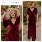 Baltic Born  Velvet Wrap Dress XXXL Photo 1