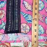 Simply Southern  size L/XL shell blue lace coverup nautical print slit sides Photo 4