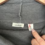 L.L.Bean Gray Softlight Quilted Funnel Neck Sweater Sz XL Photo 1