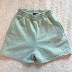 Pretty Little Thing  Light Green Sweat Shorts Photo 0