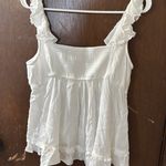Hollister White Short Sleeve Blouse  Photo 1