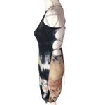 Heart & Hips Heart Hips Tie-Dye Ruched Criss Cross Back Bodycon Dress Photo 38
