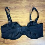 CUUP The Balconette Mesh Bra Size 34E Black Underwire Sheer‎ NEW Photo 4