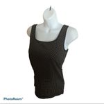Soma  The Fabulous Cami Black and Nude Polka Dot L Lounge Layering Top Photo 3